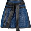 Proenza Schouler Woven Mini Skirt in Blue - Lyst