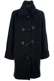 Ralph Lauren Black Label Boxy Duffle Coat - Lyst