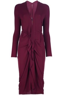 Roland Mouret Ruffle Waterfall Dress - Lyst