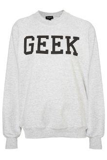 Topshop Geek Sweat - Lyst