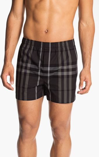 Burberry Cotton Boxers - Lyst