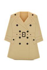 Moschino Trench Coat Iphone Case