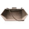 Oscar De La Renta Bronze Nappa Clutch in Gold (bronze) - Lyst
