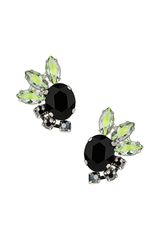 Topshop Fluro Clash Spray Earrings