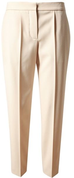 Chloé Tailored Virgin Wool Trousers - Lyst