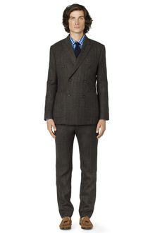 Club Monaco Double Breasted Blazer - Lyst