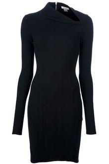 Helmut Lang Asymmetric Neck Dress - Lyst