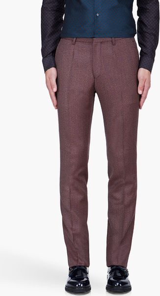 Kenzo  Formal Pants - Lyst