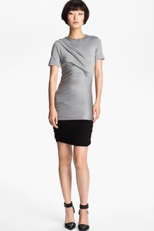 T By Alexander Wang Piqué Double Knit Tee - Lyst