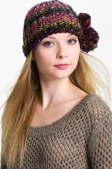 Betsey Johnson Rainbow Bright Skull Cap - Lyst