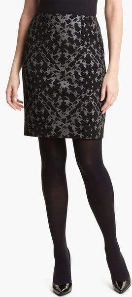 Halogen Ponte Pencil Skirt - Lyst