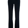 Alexander Mcqueen Silk Piping Straightcut Trouser in Black - Lyst