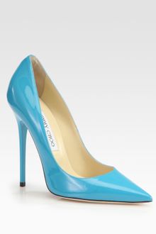 Jimmy Choo Anouk Patent Leather Pumps - Lyst