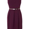 Oasis Embellished Holly Shift Dress in Purple - Lyst