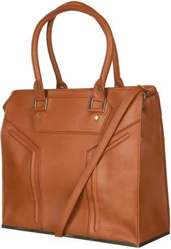 Topshop Frame Base Tote Bag - Lyst