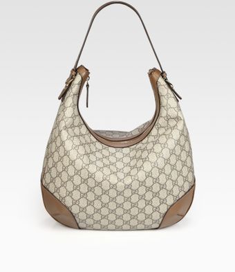 Gucci Gg Supreme Canvas Hobo - Lyst