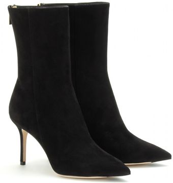 Jimmy Choo Lawson Sue Nubuck Ankle Boots - Lyst