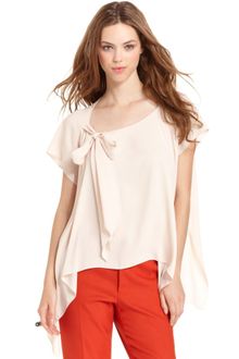 Rachel Rachel Roy The Clara Scoopneck Shortsleeve Bowtie - Lyst