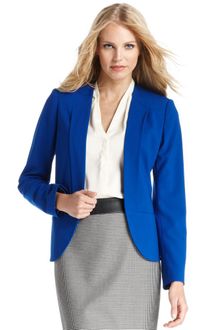 Vince Camuto Open Front Ponte Blazer - Lyst