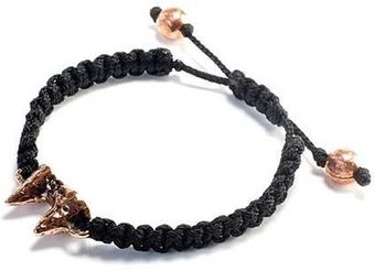 Ines Susaeta Spike Fluor Rope Bracelet Black - Lyst