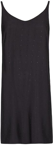 Mango Wrapped Back Strass Dress - Lyst