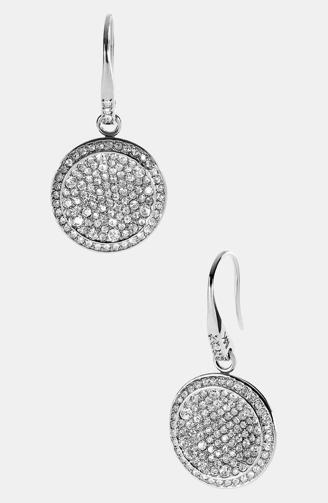 Michael Michael Kors Michael Kors Brilliance Drop Earrings in Silver