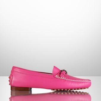 Ralph Lauren Collection Dasita Vachetta Loafer - Lyst