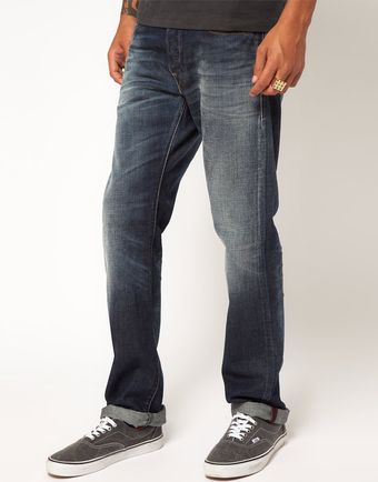 Replay Waitom Straight Jeans - Lyst