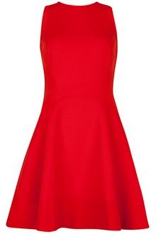 Ted Baker Ted Baker Contrast Side Detail Dress Red - Lyst
