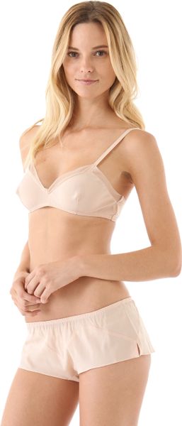 Tocca Pointed Bra in Pink (blush) | Lyst