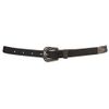 Topshop Skinny Traditional Western Belt in Black - Lyst