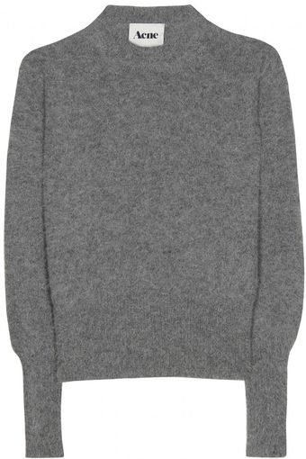 Acne Lia Angora Knit Pullover - Lyst