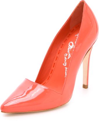 Alice + Olivia Dina Patent Pumps - Lyst