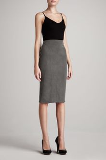 Donna Karan New York Seamed Sculpted Pencil Skirt - Lyst