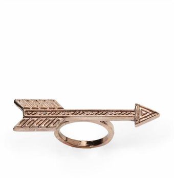 House Of Harlow Antiqued Arrow Ring - Lyst