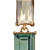 Oscar De La Renta 24karat Gold Plated Swarovski Crystal Clip Earrings in Multicolor (gold) - Lyst