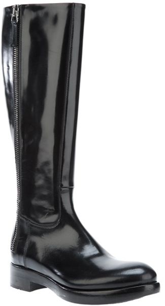 Rocco P Zipup Mid Calf Boot - Lyst