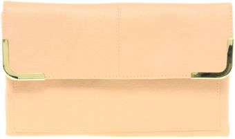 Asos Metal Corner Clutch Bag - Lyst