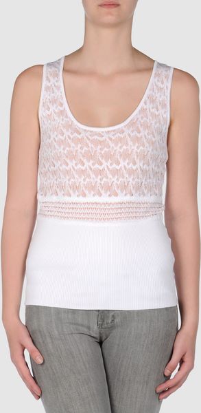 Catherine Malandrino Sleeveless Sweater - Lyst