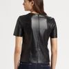 Sachin & Babi Barcelona Leather Top in Black (jet) - Lyst