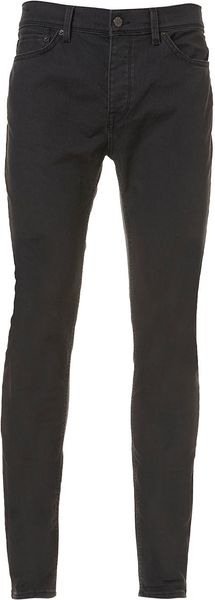Topman Dark Grey Stretch Skinny Jeans - Lyst