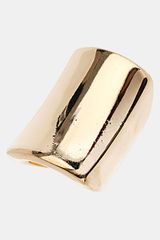 Topshop Smooth Rectangle Ring