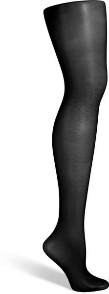 Fogal Black Caresse Stockings 20den - Lyst