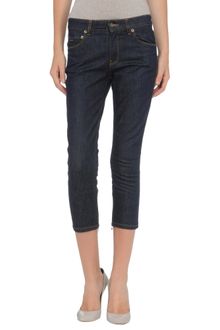 Prada Sport Denim Capris - Lyst