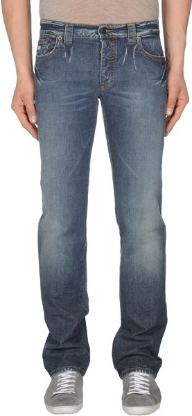 RED Valentino Denim Trousers - Lyst
