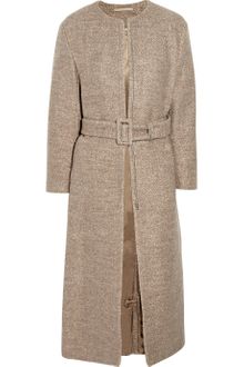Acne Farrah Collarless Wool Coat - Lyst