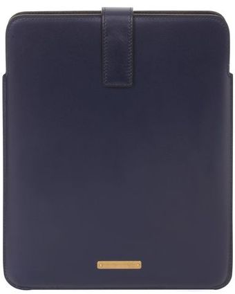 Alexander McQueen Royal Blue Leather Tablet Case - Lyst