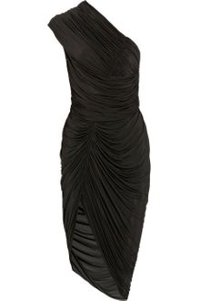 Alexander Wang Asymmetric Ruched Jersey Dress - Lyst