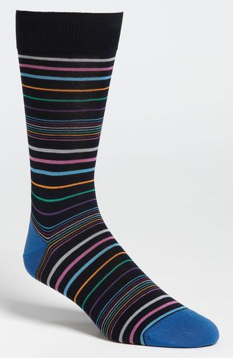 Bugatchi Uomo Stripe Socks 3 For 4950 - Lyst