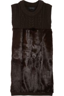 Burberry Prorsum Goat and Merino Woolblend Tunic - Lyst